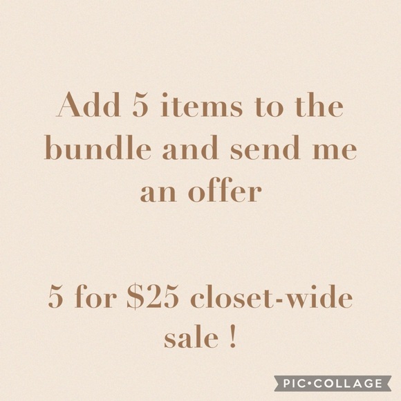 5 for $25 SILVER COLOR  EARNINGS - Picture 7 of 8